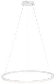 Design lógólámpa fehér 80 cm LED-del, 3 fokozatban szabályozható - Anello