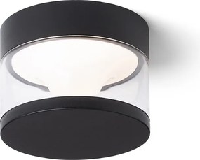 RENDL BRENDA felületre szerelhető fekete 230V LED LED 9W IP65 3000K