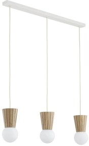 Argon 6357 - Fürdőszobai kábeles függőlámpa VOLANTE 3xG9/6W/230V IP44 bézs