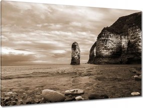 Festmények 120x80 Fényképezés Szépia szikla