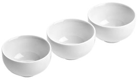 Fehér porcelán szervírozó tál készlet 3 db-os ø 8 cm Entree – Premier Housewares