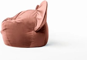 Ears piros bársony babzsák - The Brooklyn Kids