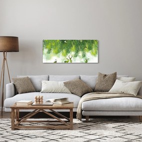 Kép - szarvas az erdőben (120x50 cm)