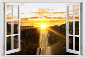 Poszterek 60x40 Naplemente Vízesés