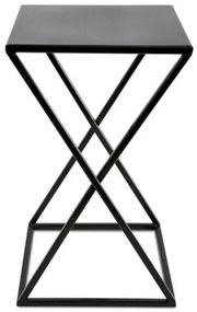 Virágállvány 40x24 cm fekete