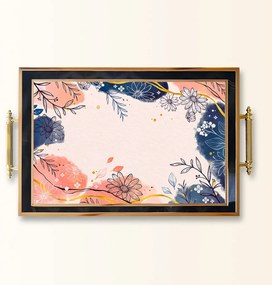 Üveg tálca, 38×24 cm – TPA9798