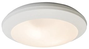 Mennyezeti lámpa fehér IP65 mozgásérzékelővel - Umberta