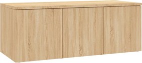 vidaXL sonoma tölgy színű szerelt fa TV-szekrény 80 x 34 x 30 cm