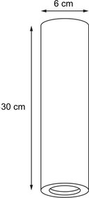 KASPA 70022101 BARLO Hengeres Mennyezeti Lámpa Fehér GU10 IP20