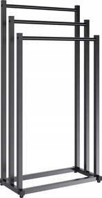 Törölközőtartó Álló Anoka Fekete