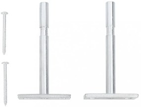 szürke MDF falra szerelhető fiókos polc 60 x 23,5 x 10 cm