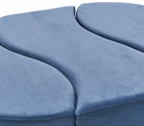Alya Puf Blue zsámoly
