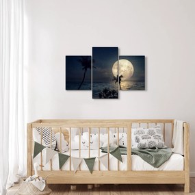 Kép - Strand telihold alatt (90x60 cm)