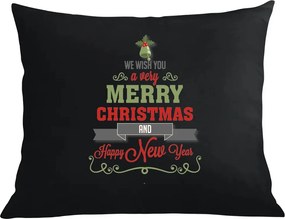 Párna párnahuzat Karácsony Újév Szilveszter