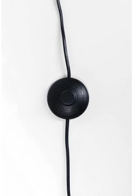 Kare Design állólámpa Rugalmas Velvet Schwarz Tre