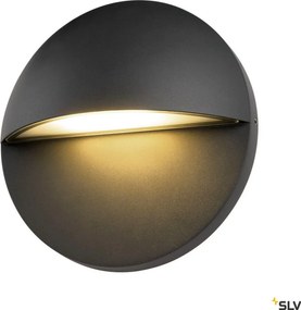 SLV 1007282 LID Modern Kültéri Fali Lámpa Antracit LED IP65