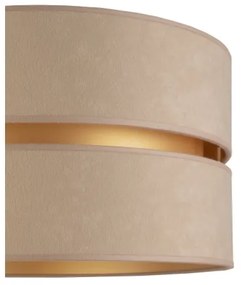 Duolla - Állólámpa DUO 1xE27/60W/230V átm. 44 cm bézs/fehér