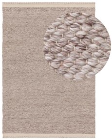 Újrahasznosított anyagból készült szőnyeg Kiah Cream/Taupe 160x230