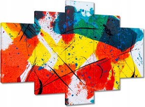 Festmények 150x105 Absztrakt Kutyák