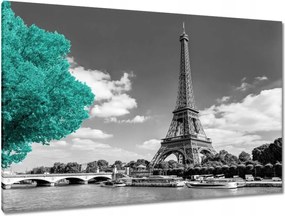 Festmények 120x80 Eiffel-torony Párizsban