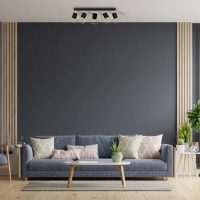 Spotlámpa DANTE 5xGU10/25W/230V fekete/arany