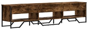 füstös tölgy színű szerelt fa TV-szekrény 180 x 34 x 41 cm