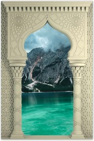 Poszterek 60x90 Hegyi tó Tájkép