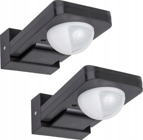 2x Falra szerelhető Pir mozgás- és alkonyérzékelő kültéri IP65 LED-hez Maclean