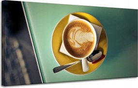 Vászonkép Kávé Vintage Stílusos Kávézó 120x60