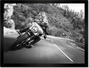 Poszterek keretben 40x30 Harley Davidson Motorkerékpár