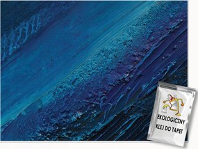 Fotótapéta Absztrakt Kék Hálószoba Nappali Tapéta Flizelina 400x280