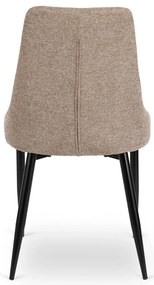 Sötét Bézs Szövet Étkezőszék. CORK 2