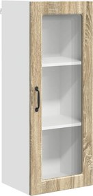 vidaXL Konyhaszekrény polcokkal Sonoma tölgy 40 x 31 x 100 cm Faanyag