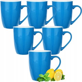 6 db-os kerámia bögre szett 300 ml Glasmark Bruno kék