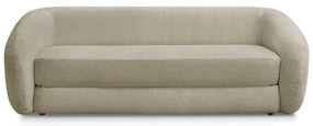 Világosbarna zsenília kinyitható kanapé 228 cm Neyo – Bobochic Paris