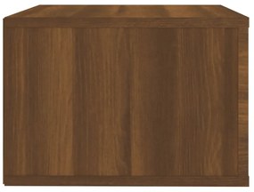 2 db barna tölgy színű fali éjjeliszekrény 50 x 36 x 25 cm