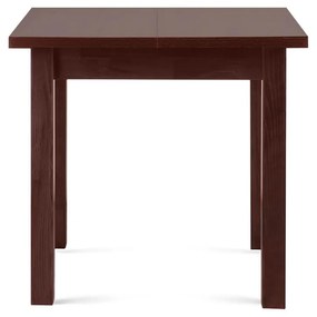 Konsimo Sp. z o.o. Sp. k. Összehajtható étkezőasztal SALUTO 76x110 cm bükkfa/barna KO0034