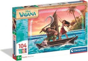 Disney Vaiana Adventure 104 db-os puzzle Clementoni
