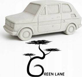 Kis Fiat 126p Építészeti Beton Dekoráció Kültéri 1:14