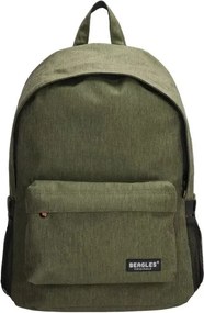 Zöld könnyű iskolai hátizsák „Kingdom”