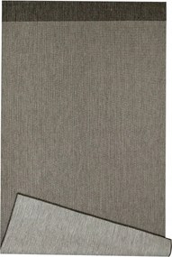 Szürke Kültéri Zsinóros Szőnyeg Teraszra Erkélyre Kétoldalas Szőnyeg 200x290 cm