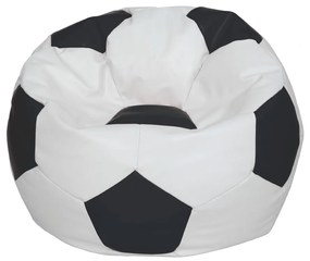LTB Labda babzsák fotel Fehér - Fekete