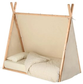 Natúr színű gyerekágy 70x140 cm Maralis Teepee – Kave Home