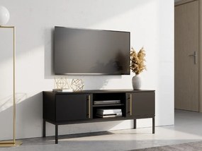 TV asztal LANZZI 120x40 cm, fekete