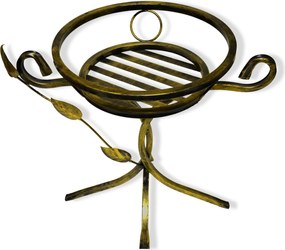 Fém Virágtartó Állvány Virágágyás Fémplasztika