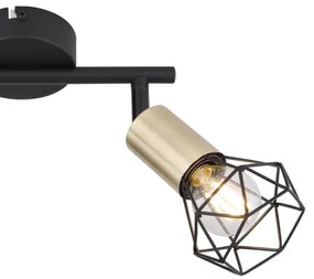 Globo 54802S-2AB - Spotlámpa XARA 2xE14/40W/230V