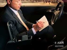 Könyöktámasz Fiat 500 2016 - Armster 2 legújabb model, szürke, öko-bőr