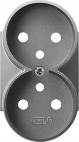 Aria Aljzatfedél tűvel dupla szürke PGP-2URZ/70 Ospel