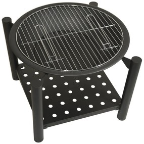 Cattara 13015 Tűzrakóhely grillrácsos Sabatini, 54x 55 x 54 cm