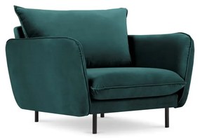 Vienna olajzöld bársony fotel - Cosmopolitan Design